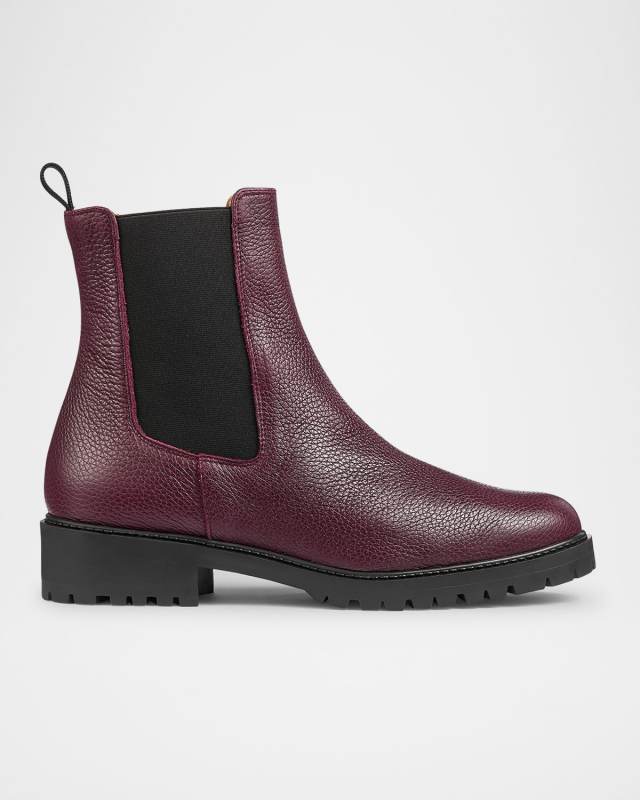Cadea Leather Chelsea Booties